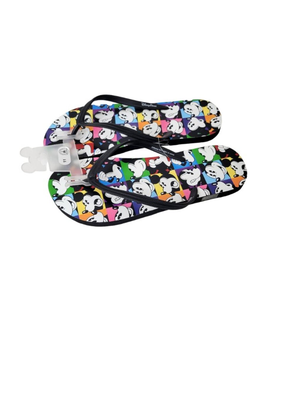 Mickey Mouse Disney Parks Flip Flops NEW Size 11 - Picture 3 of 7
